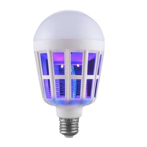  Ampoule Led Anti-Moustiques - E27 15W - Blanc