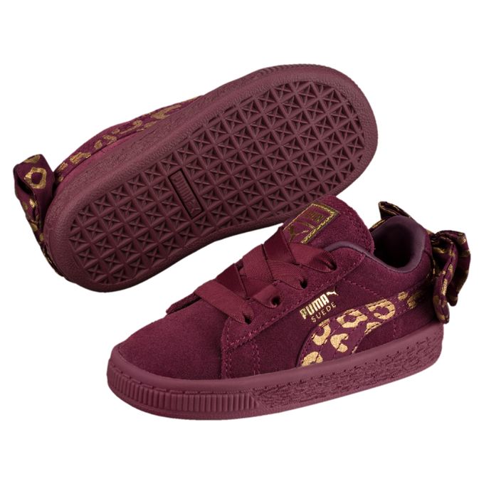 puma suede grenat