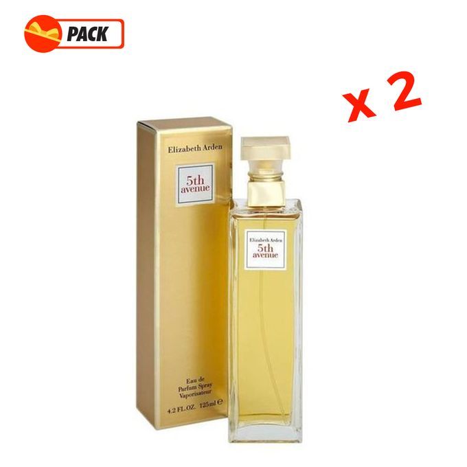  Elizabeth Arden Pack X2 Eau De Parfum - 5Th Avenue - 125 Ml