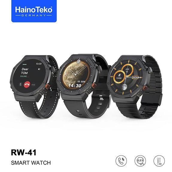  Haino teko Montre Intelligente  Allemagne RW41 AMOLED, Forme Ronde,