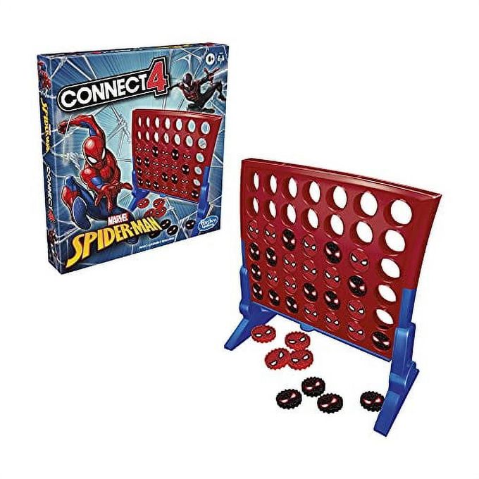  Jeu de stratégie connect 4 version spiderman