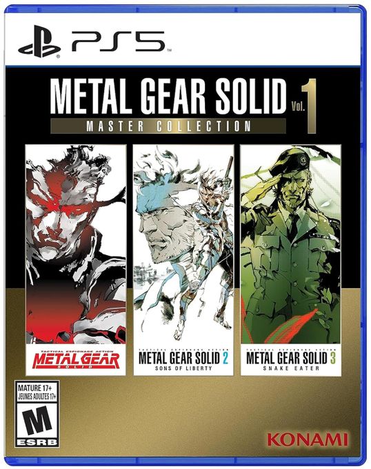  Playstation Metal Gear Solid: Master Collection Vol.1 (PS5)