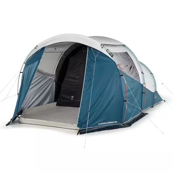  Decathlon Tente à arceaux de camping - arpenaz 4.1 f&b - 4 personnes - 1 chambre