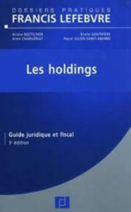  l'Etudiant .Les holdings : guide juridique et fiscal c26 eco.