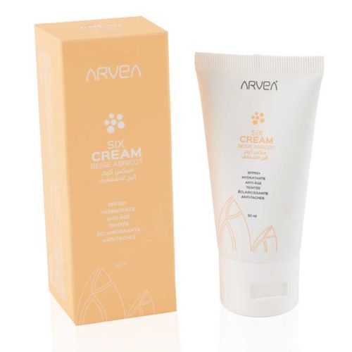  Arvea Six Cream beige teint clair soins pour visage 6 en 1