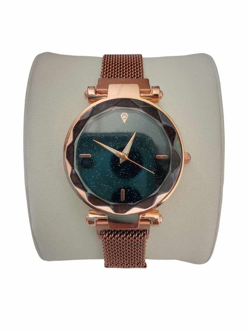  Montre pour femme - En acier inoxydable - Doré