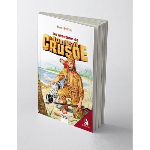  Les Aventures de Robinson Crusoé (Roman Abrégé & Illustré)
