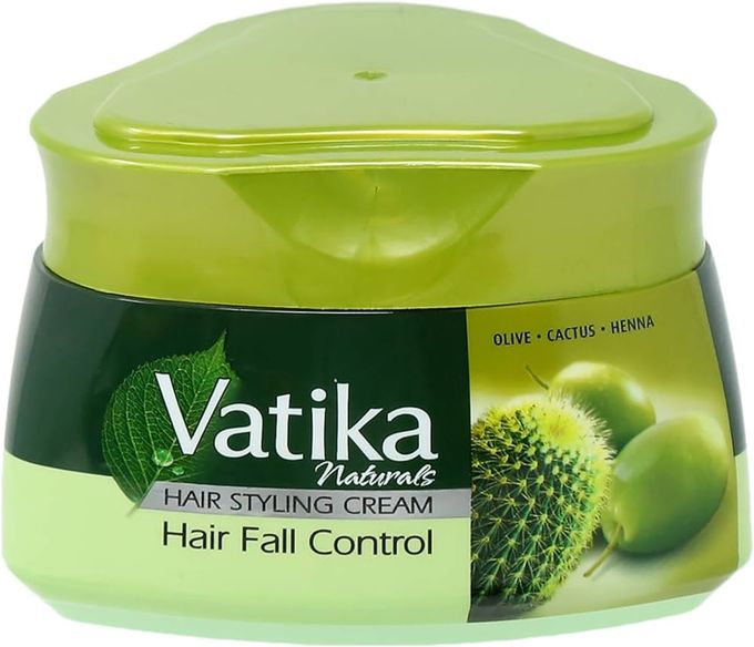  Vatika Dabur Vatika naturals Crème coiffante anti-chute de cheveux  olive cactus henna 140ml