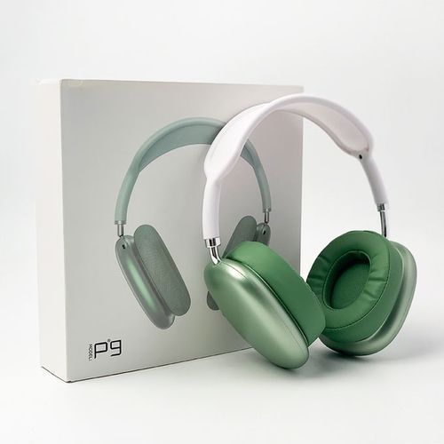  P9-Casque Bluetooth- Sans Fil – Vert-