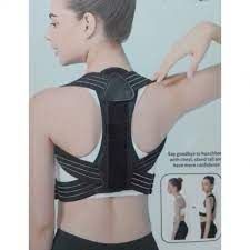  Correcteur Posture Et Soutien Du Dos-Avec Cartilage Bionique - Noir