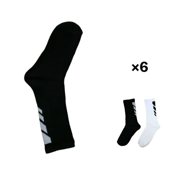 CHAUSSETTES DE SPORT ENFANT MI-HAUTES ARTENGO RS 100 BLANC LOT DE