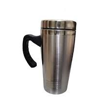  Mug A Cafe En Acier Inoxydable   - Gris