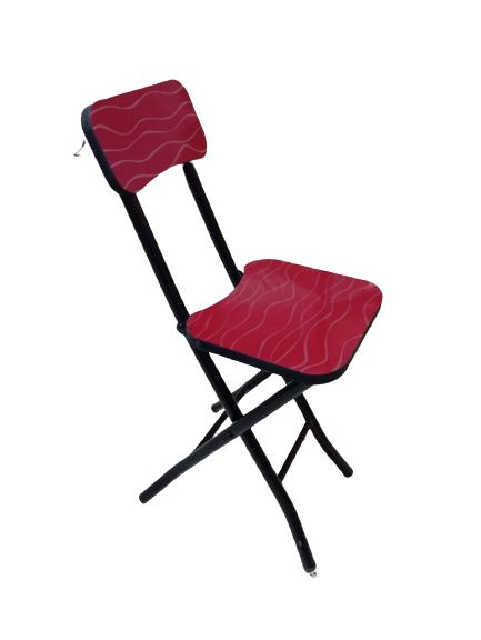  Chaise Pliable Léger Portable En Bois - Rouge