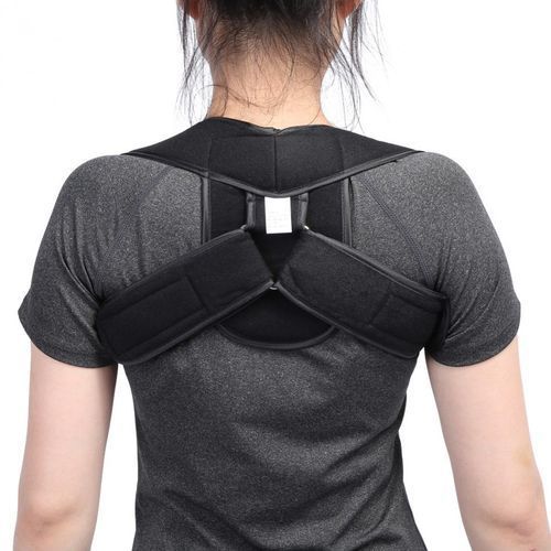  SIBOTE Ceinture Dos - Support Correction Vertébrale  - Noir