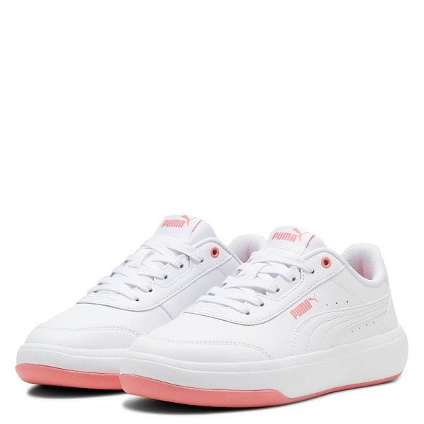  Puma Basket Fille  - Tori - 38302619 - Blanc / Rose