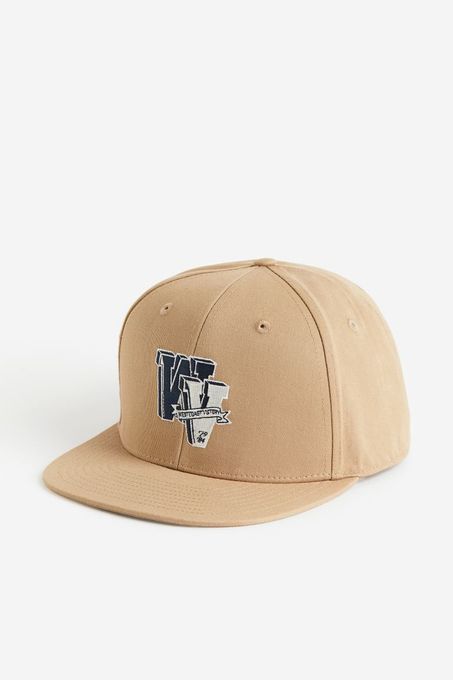  Hm Casquette avec Application Homme - Beige