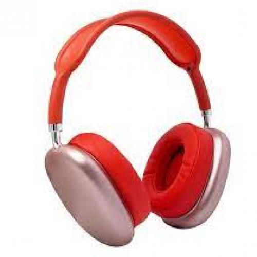 Casque P9 Rouge - Sans fil - Bluetooth P9 Headphones