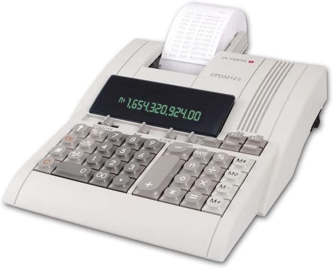  Olympia Business Systems Vertriebs Gmbh Olympia CPD 3212 S Calculatrice d'impression 12 Chiffres
