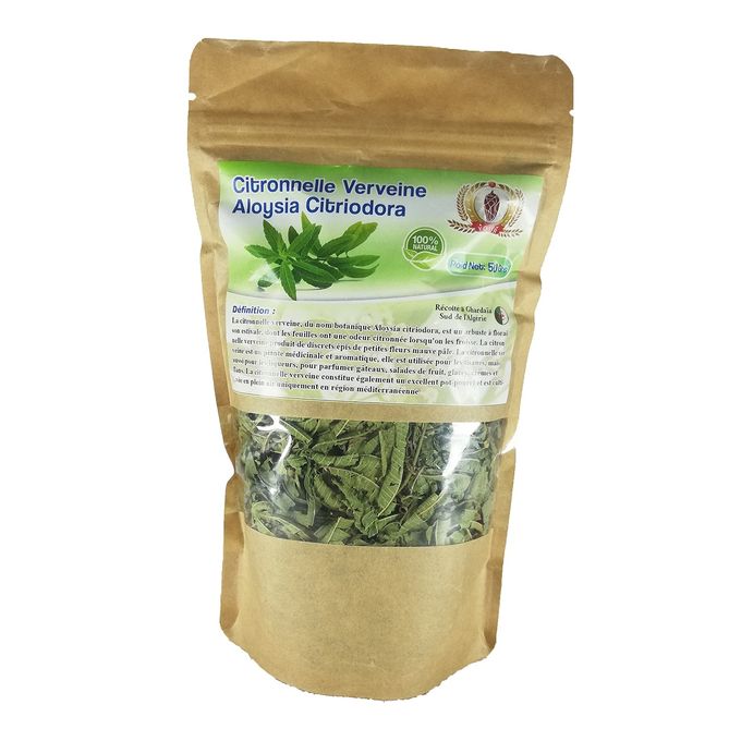  Plante Citronnelle Verveine - Aloysia Citriodora Sèche Local Sac 50 Gr